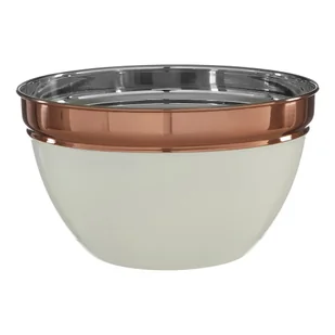 Misa ze stali nierdzewnej w beżowo-miedzianym kolorze ø 18 cm Prescott – Premier Housewares - Miski i półmiski - miniaturka - grafika 1