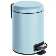 Akcesoria łazienkowe - Wenko Kosz łazienkowy LEMAN MATT pojemnik na śmieci 3 l B01FARI2ZC - miniaturka - grafika 1