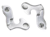 Części rowerowe - HAK RAMY PRZERZUTKI KROSS LEVEL TRANS DP-39 SILVER - miniaturka - grafika 1