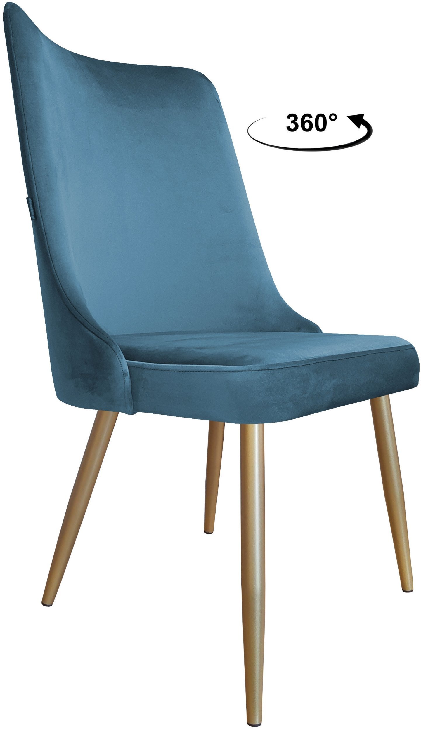 Krzesło obrotowe Victor noga złota MG33