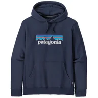 Bluzy sportowe męskie - Bluza Patagonia P-6 Logo Uprisal Hoody Rozmiar: S / Kolor: ciemnoniebieski - miniaturka - grafika 1