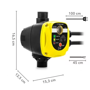 Trotec Elektroniczny włącznik ciśnienia TDP DSA z wtyczką - Akcesoria do pomp - miniaturka - grafika 3