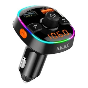 Akai FMT 52BT Nadajnik połączeń i dźwięku FMT 52BT Nadajnik połączeń i dźwięku - Akcesoria car audio - miniaturka - grafika 1