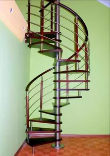 Schody spiralne DUDA model Venecja vertical 02 170 cm - Schody strychowe - miniaturka - grafika 1