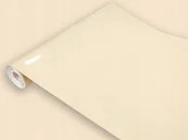 Meble modułowe i akcesoria - Samoprzylepna Okleina Meblowa Beżowa Połyskowa Na Meble Blat Komodę 45x25 - miniaturka - grafika 1