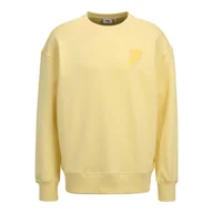 Bluzy męskie - Męska Bluza FILA BABEN OVERSIZED FAM0332-20013 – Żółty - miniaturka - grafika 1