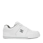 Buty dla chłopców - Sneakersy DC Shoes EO-PURE DC01783112 Biały - miniaturka - grafika 1