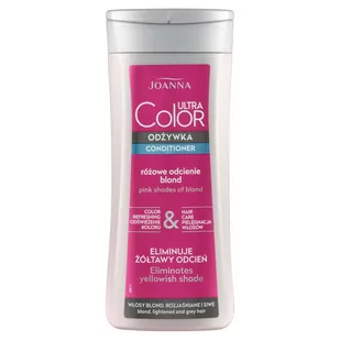 Joanna Ultra Color System odżywka do włosów Blond różowa 200ml ODZ USC-06 - Odżywki do włosów - miniaturka - grafika 1