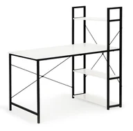 Biurka - ModernHome Biurko komputerowe, biurowe , stół, półki, loft, orzech, 120 cm - miniaturka - grafika 1