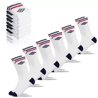 Skarpetki męskie - UMBRO Skarpety Długie Tenisowe 6pak 43/46 - miniaturka - grafika 1