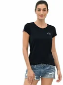 Koszulki jeździeckie - Spooks Koszulka damska SONYAH SS22 - navy - miniaturka - grafika 1