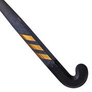 Hokej - Kij do hokeja na trawie mid bow 20% carbon ADIDAS Estro 7 Czarno-złoty - miniaturka - grafika 1