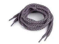 Akcesoria obuwnicze - Sznurówki do butów, bluz,130 cm, biało-różowe - miniaturka - grafika 1