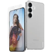 Etui i futerały do telefonów - Etui PANZERGLASS Fashion 2w1 do Samsung Galaxy S25+ Przezroczysty + Szkło - miniaturka - grafika 1