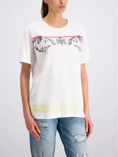 Koszulki i topy damskie - Silvian Heach T-Shirt Ullian CVP19051TS Biały Regular Fit - grafika 1