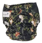 Pieluchy - Pieluszka z kieszonką NOC W LESIE - miniaturka - grafika 1