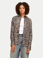 Koszule damskie - JJXX Koszula Jamie 12200353 Brązowy Relaxed Fit - miniaturka - grafika 1