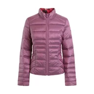 Kurtki damskie - Damska Kurtka pikowana GUESS JANIS REVERSIBLE JACKET W3RL04WF5C2-G477 – Fioletowy - miniaturka - grafika 1