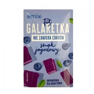 .Emix Galaretka Smak Jagodowy 25g - Galaretki - miniaturka - grafika 1