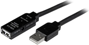 Kabel USB StarTech USB-A - Czarny USB2AAEXT35M - Kable USB - miniaturka - grafika 1