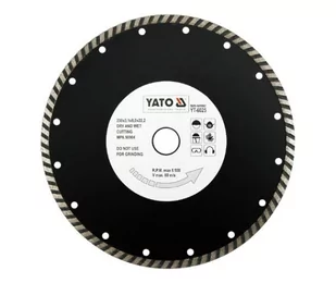 Yato tarcza tnąca TURBO 230mm - 6025 (YT-6025) - Tarcze do pił - miniaturka - grafika 1