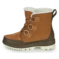 Śniegowce damskie - Sorel Torino II WP damskie buty zimowe, Brązowy Velvet Tan X Olive Green, 36 EU - miniaturka - grafika 1