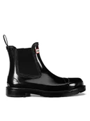 Kalosze damskie - Hunter Kalosze WFS1018RGL Czarny - miniaturka - grafika 1