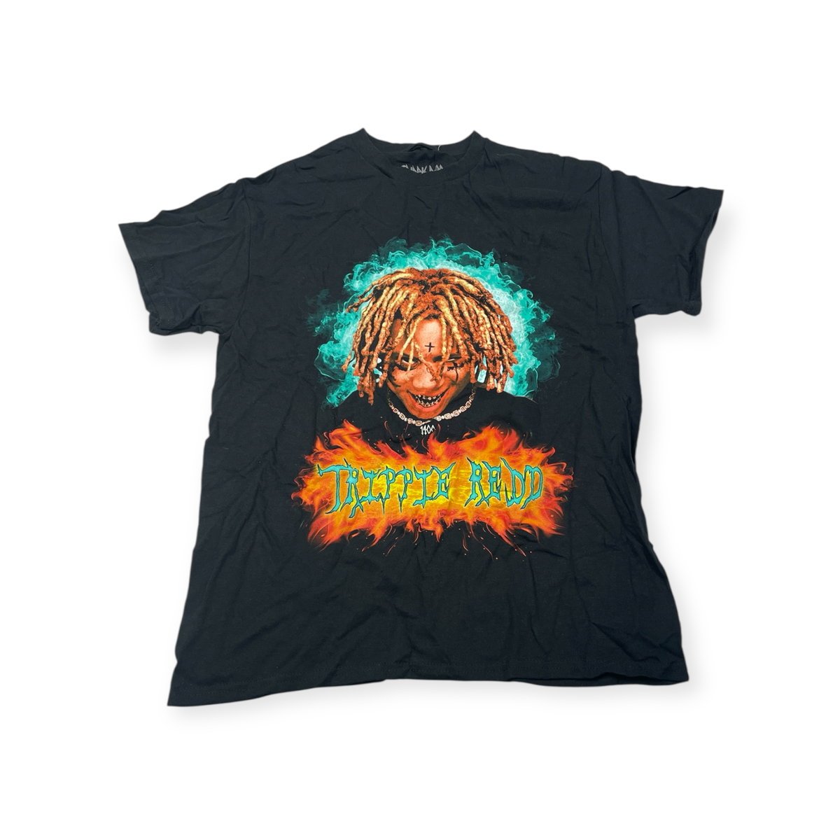 Koszulka T-shirt męski okrągły dekolt SPENCER'S TRIPPK REDD M