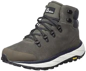 Sneakersy męskie - Jack Wolfskin Męskie sneakersy TERRAVENTURE URBAN MID M Cold Coffee, 44,5 EU, Cold Coffee, 44.5 eu - miniaturka - grafika 1