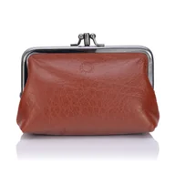 Portfele - Brązowa bilonówka damska na bigiel Yoshi Y1328 - miniaturka - grafika 1