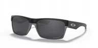 Okulary przeciwsłoneczne - Okulary Two Face - Matte Black Prizm Black Polarized OO9189-38 - miniaturka - grafika 1