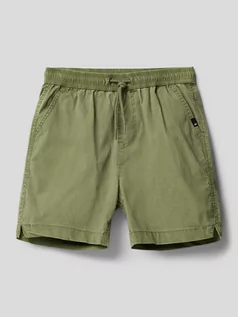 Spodnie i spodenki dla chłopców - Szorty z detalami z logo model ‘TAXER’ - grafika 1