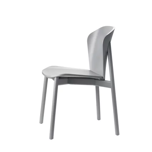 Scab Design Krzesło Finn drewniane - szary mat 2895 FG