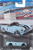 Samochody i pojazdy dla dzieci - Hot Wheels Vintage Autko Kolekcjonerskie 1955 Corvette HRV01 - miniaturka - grafika 1