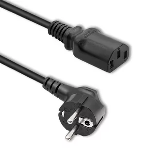 Qoltec Kabel zasilający SCHUKO/C13 1,5m 50368 - Kable komputerowe i do monitorów - miniaturka - grafika 1