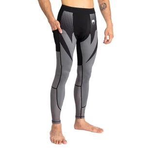 Legginsy męskie Venum Attack Spats - Kimona, stroje i obuwie - miniaturka - grafika 1