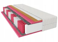 Materace - Materac 160x200 Dwuosobowy Sprężynowy Kieszeniowy Prestige Sleep Kokos 23cm - miniaturka - grafika 1