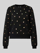 Bluzy damskie - Bluza o kroju regular fit z mieszanki bawełny model ‘ATIKA’ - miniaturka - grafika 1