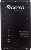 Rozgałęźniki i multiswitche do TV-SAT - GEFEN Switch HDMI 4K UHD (4xIN - 4xOUT) Gefen GTB-HD4K2K-444-BLK : Kolor - Czarny - miniaturka - grafika 1