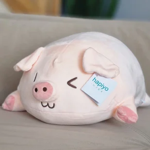 Maskotka pluszak miękka poducha świnka 40 cm - Maskotki i pluszaki - miniaturka - grafika 1