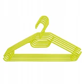 Wieszaki do szafy - Wieszak obrotowy na ubrania limonkowy 5 szt. - miniaturka - grafika 1