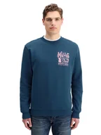 Bluzy męskie - Scotch & Soda Bluza w kolorze niebieskim - miniaturka - grafika 1