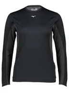 Koszulki sportowe damskie - Mizuno Koszulka sportowa w kolorze czarnym - miniaturka - grafika 1