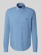 Koszule męskie - Koszula casualowa o kroju regular fit z kołnierzykiem typu button down - miniaturka - grafika 1