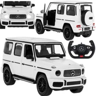 Zabawki zdalnie sterowane - Coil samochód zdalnie sterowany auto mercedes g 63 rc 1:14 na pilota biały - miniaturka - grafika 1