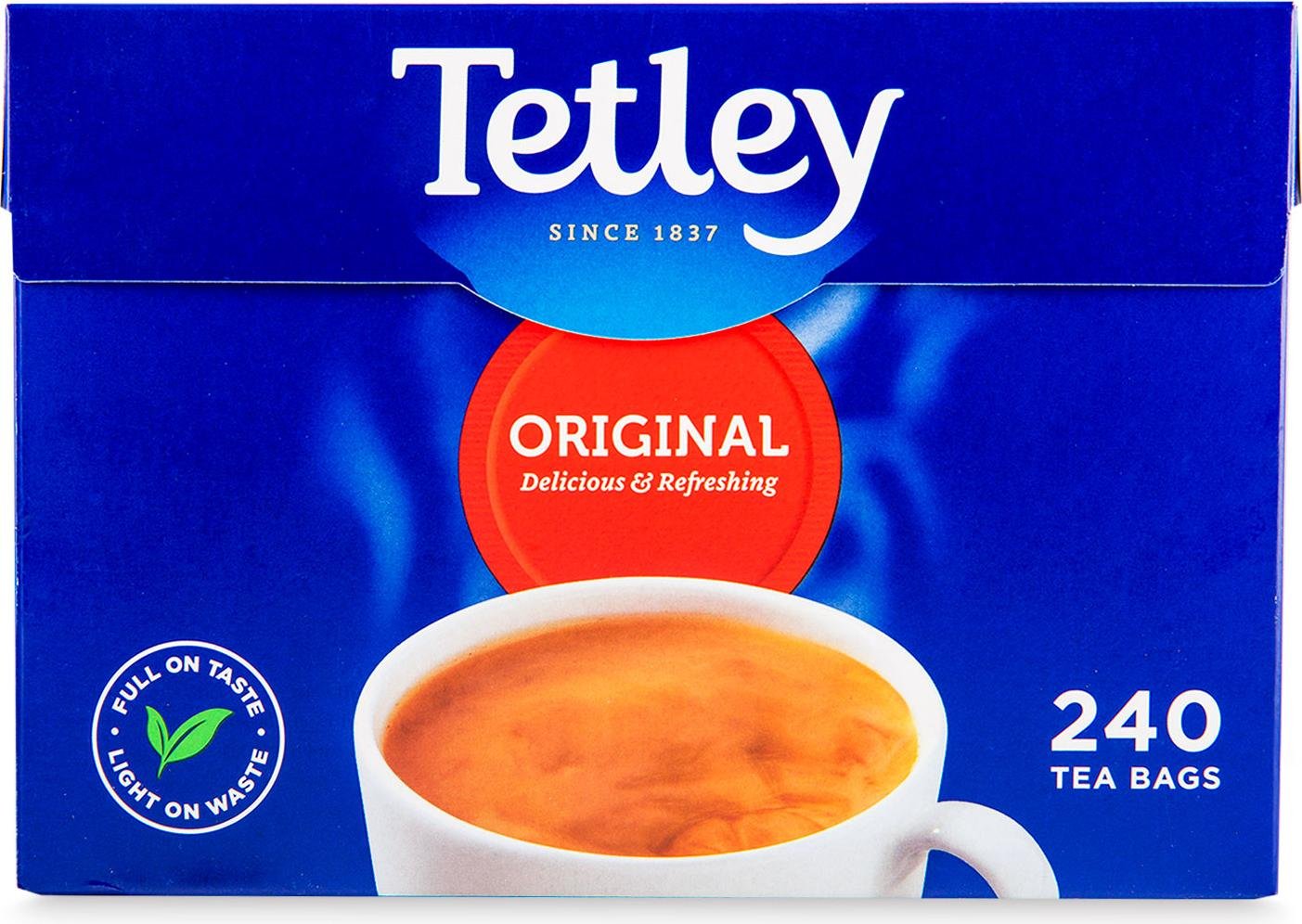 Tetley 240 Original Tea Bags Herbata czarna 750g