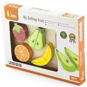 Zabawki AGD - VIGA Owoce na desce zabawka drewniana V50978 - miniaturka - grafika 1