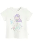 Kaftaniki dla niemowląt - COOL CLUB Koszulka w kolorze kremowym - miniaturka - grafika 1