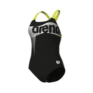 Stroje kąpielowe - Arena Feel Wake Swim PRO Back Damski kostium kąpielowy - miniaturka - grafika 1