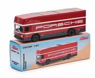 Samochody i pojazdy dla dzieci - Schuco Mercedes Benz O 317 Race Car Trans  1:64 452026100 - miniaturka - grafika 1